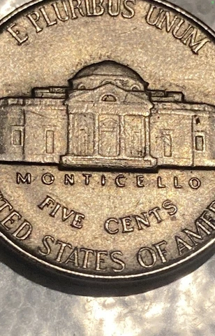 1946 Jefferson Nickel-Steps In Great Condition -( Free Shipping)! AU.Very Fine Cover