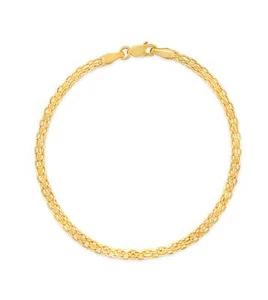 Olive & Chain Yellow Gold 14k Gold Bismark Chain Bracelet - Picture 1 of 25