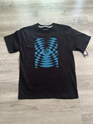 Camiseta Volcom Boy's Check Wreck manga curta ajuste básico - Imagem 1 de 3