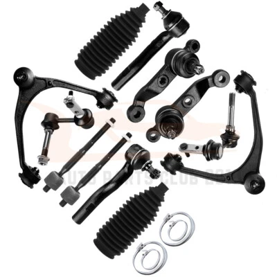 12Pcs Front Upper Control Arm Tie Rod End Suspension Fits 1998-2005 Lexus GS300 - Image 1 of 4