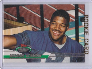 Michael Strahan 1993 TSC ROOKIE CARD Topps Stadium Club New York Giants RC - Picture 1 of 2