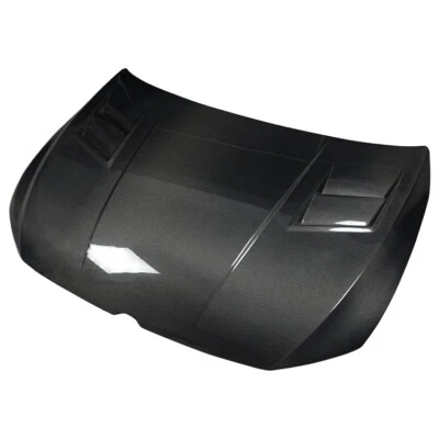 Capó ventilado de fibra de carbono para Volkswagen Golf 8 MK8 GTI TR Style Foto 1 de 4