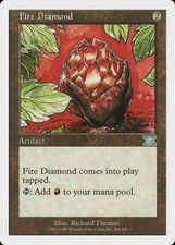 Fire Diamond  6th edition MtG NM pack-fresh