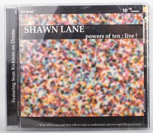 Vintage 2001 Shawn Lane " Powers of Ten 10 ; Live" Album CD Eye Reckon Records - Picture 1 of 4