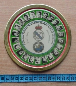 Metal souvenir Stal Mielec, Poland - Real Madrid 1976 - Picture 1 of 2