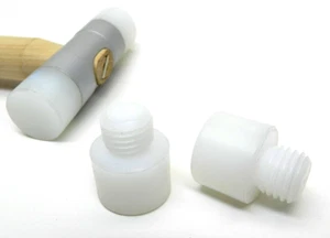 Martillo de nailon caras 1" cabeza de repuesto cara joyería hacer martillo - Imagen 1 de 6