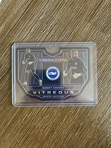 2021-22 ROBERT SANCHEZ #/60 PANINI OBSIDIAN PREMIER LEAGUE VITREOUS DIE-CUT - Picture 1 of 2