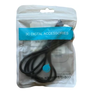 USB-C 90° Braided Fast Charging Cable QC 3.0 1m for Samsung S21 S20 Xiaomi - Picture 1 of 2