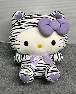 Hello Kitty Purple Zebra Costume Sanrio 10" Plush - Picture 1 of 4