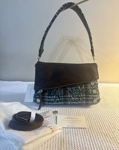 Hammitt Dillion Leather And Woven Crossbody Small Waltz NWT - Picture 1 of 14