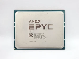 AMD EPYC 7713 2,0GHz 64-Core 256MB Sockel SP3 CPU Prozessor 100-000000344 - Bild 1 von 7