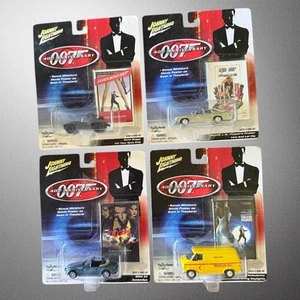 4 JOHNNY LIGHTNING 007 James Bond Dune Buggy Sheriff Cruiser Ambulance BMW Z3 - Picture 1 of 2
