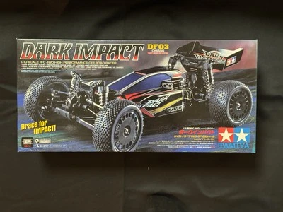 TAMIYA Dark Impact 1/10 4WD Buggy kit DF-03 Chassis New 2006 Made in Japan - Image 1 of 4