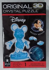 DISNEY Original 3D Crystal Puzzle (Mickey Mouse) Toy/Gift/Decor, Bepuzzled - Picture 1 of 3