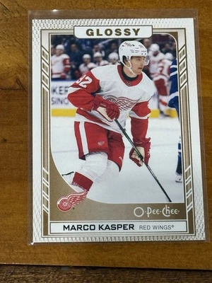 2023-24 Upper Deck Series 1 MARCO KASPER O-Pee-Chee Glossy Rookie - Image 1 of 2