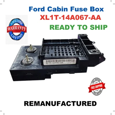 Caja de fusibles interior Lincoln Navigator XL1T-14A067-AA 1999 00 2001 RECONSTRUIDA Foto 1 de 3