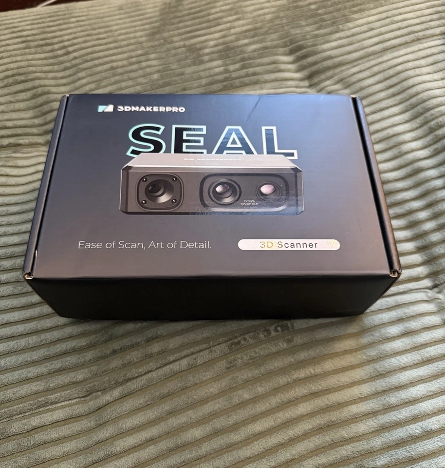 3DMakerPro Seal Lite 3D Scanner with Precision Blue Imaging System w/ turntable - Image 1 of 4