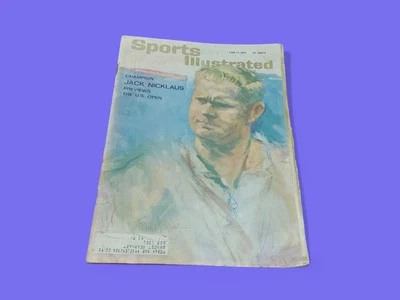 Vintage Jack Nicklaus June 17, 1963 Sports Illustrated Magazine - Image 1 of 4