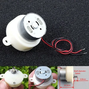 3-9V Small DC Gearmotor Micro Low Slow Speed Gear Motor Metal Gearbox Mini D - Picture 1 of 14