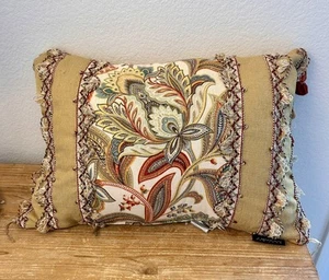 J Queen New York AUGUST BOUDOIR DECORATIVE THROW PILLOW 22” - Picture 1 of 16