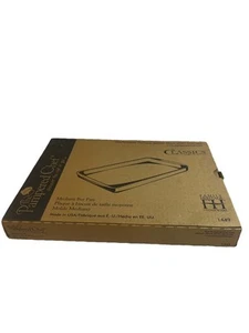 Pampered Chef 1449 Medium Stoneware Bar Pan 11 1/2" x 8” w/ Scraper - Picture 1 of 3