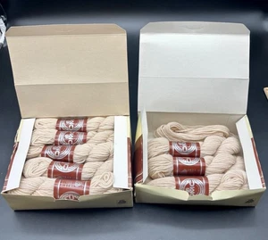 Vintage Laine Colbert DMC Beige Wool Needlpoint Tapestry #7500 13 Skeins NIB - Picture 1 of 4