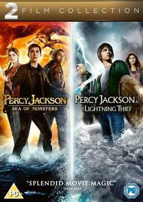 Percy Jackson and the Lightning Thief/Sea of Monsters DVD (2025) Uma Thurman, - Image 1 of 2