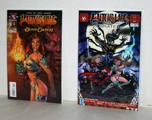 Witchblade Animated #1 Dini 2003 & Blood Oath #1 2004 Top Cow Comics Lot - Bild 1 von 1