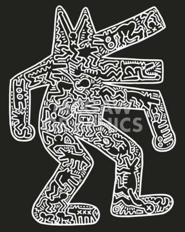 Dog 1985, Keith, Wall Decor Art Print Poster 14" x 11" 2488 - Image 1 of 1