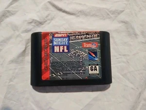 ESPN Sunday Night NFL (Sega Genesis, 1994) Cartridge Only - Picture 1 of 3