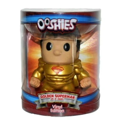 Ooshies Golden Superman CHASE Vinyl Figure - Image 1 of 2