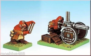 RAR OOP Ilyad Retour d Dieux Chronique dl Lune Noire Dwarfs Gatling Gun - Picture 1 of 2