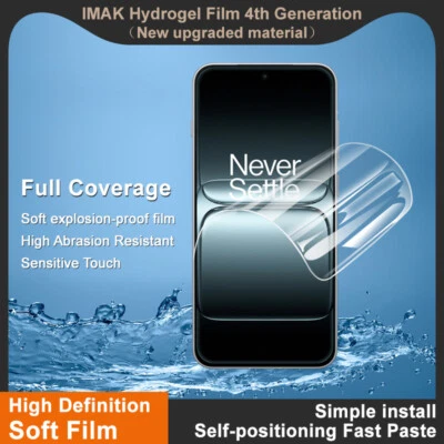 For OnePlus 13T, imak Soft Hydrogel Film Front Screen Protector Shockproof - Image 1 of 4