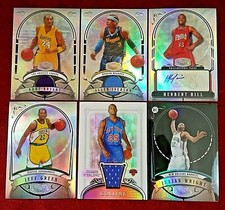 2006-2007 Bowman Sterling JERSEY REFRACTOR Allen Iverson Black Nash 99 Duncan 25