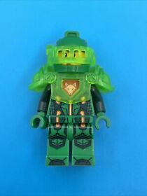 Lego Nexo Knights Aaron Fox Minifigure 70332 Bright Green Visor and Armor