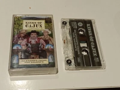 Various 'KINGS OF CAJUN: 22 STOMPS..' Audio Cassette - UK Music Club - Image 1 of 4