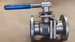 NOS Marwin 2000F/2333F 1-1/2" Stainless Steel CF8M Valve 150# 275WOG - Picture 1 of 5