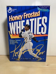 Wheaties Cereal Box ~ 1996 Ken Griffey Jr ~ Collector's Ed. w/ Golden Signature - Picture 1 of 2