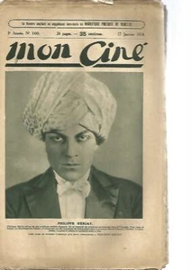 MON CINE N°100 FRANCE DHELIA / PHILIPPE HERIAT / GESICHTER ENGLISCHER KÜNSTLER - Bild 1 von 1