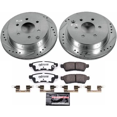 PowerStop Disc Brake Kit Rear - Fits Nissan Frontier 2005-2021, Nissan Xterra 20 Foto 1 de 4