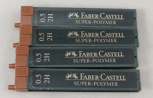 Four 12-Packs Of Faber-Castell Pencil Lead - 0.5mm 2H - Germany - New - Picture 1 of 1
