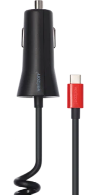 Verizon USB C Car Charger with Fast Charge Technology VPCPDTYPEC VPC30WPDTYPEC-M - Image 1 of 3