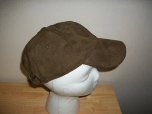 Old Navy Mütze Kappe Wildlederimitat braun verstellbar neu ohne Etikett - nie getragen - KOSTENLOSER Versand - Bild 1 von 4