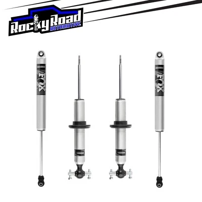 Bobinas y amortiguadores delanteros de elevación Fox 2.0 Performance 0-2" para Chevy GMC 1500 19-23 Foto 1 de 4