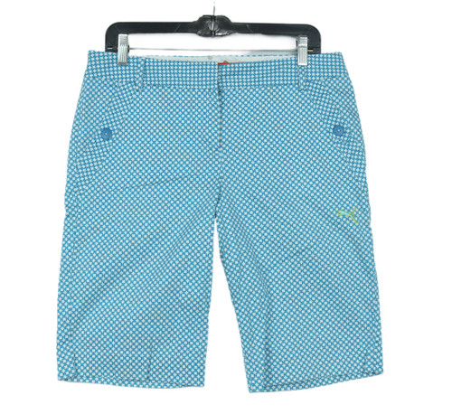 Pantaloncini da golf donna Puma taglia 10 bermuda tasche medie