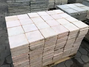 Terrassenplatten Marmor 20x30 Cm rose Kanten Getrommelt 1qm - Bild 1 von 9
