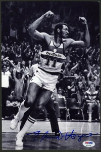 Elvin Hayes SIGNED 8x12 Photo HOF Top 50 Washington Bullets PSA/DNA AUTOGRAPHED - Picture 1 of 1