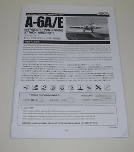 KINETIC A-6A/E INTRUDER 48034 ⭐TEILE⭐ ANLEITUNGSHEFT 1/48 - Bild 1 von 3