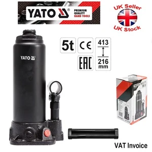 Yato Hydraulic Lifting Bottle Jack 5T Hydraulic Car Lifting Jack 5000KG YT-17002 - Picture 1 of 2
