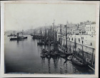 Neurdein, France, Boulogne-Sur-Mer, Le Port Et Le Quai Gambetta, Vintage Albumin